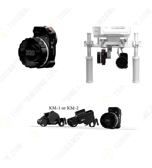 Kinorg B20 Hand Grip Follow Focus + KM2/KM1